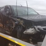 The vehicle was involved in a crash that killed an infant at Kei Cuttings.